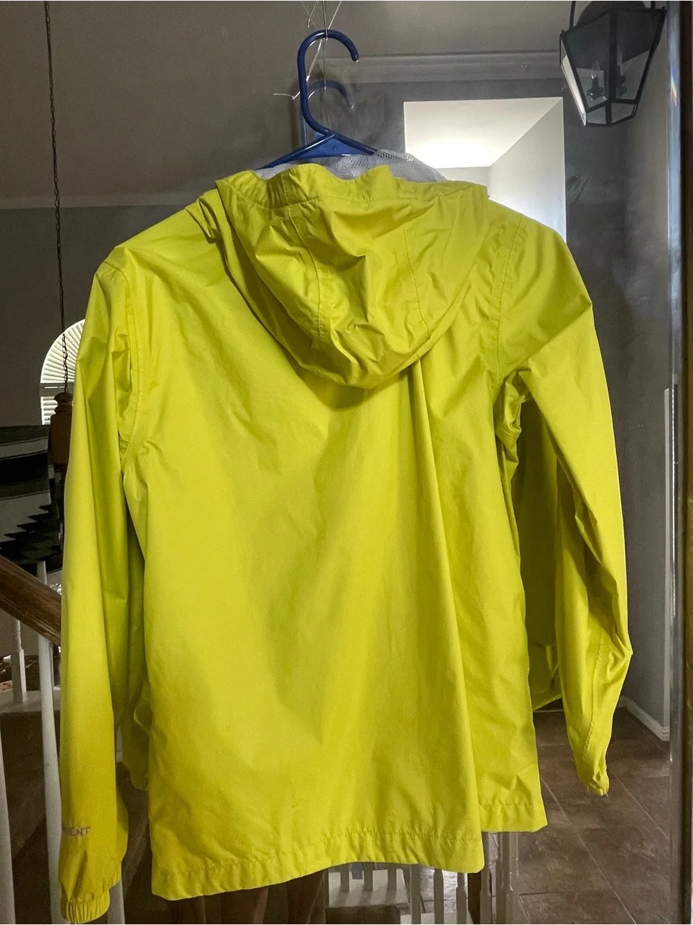 The North Face High-Vis Lime Hooded Shell Jacket